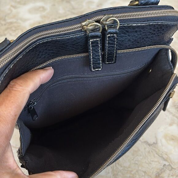 Relic by Fossil Y2K Vintage Faux Leather Crossbody Organizer Bag - Picture 13 of 16